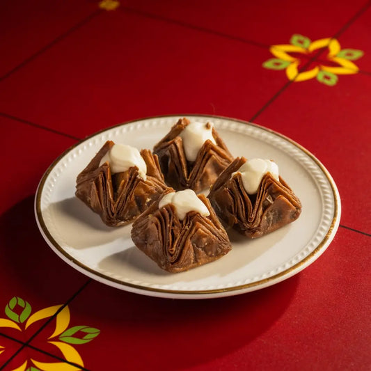 Chocolate Pyramid Baklava