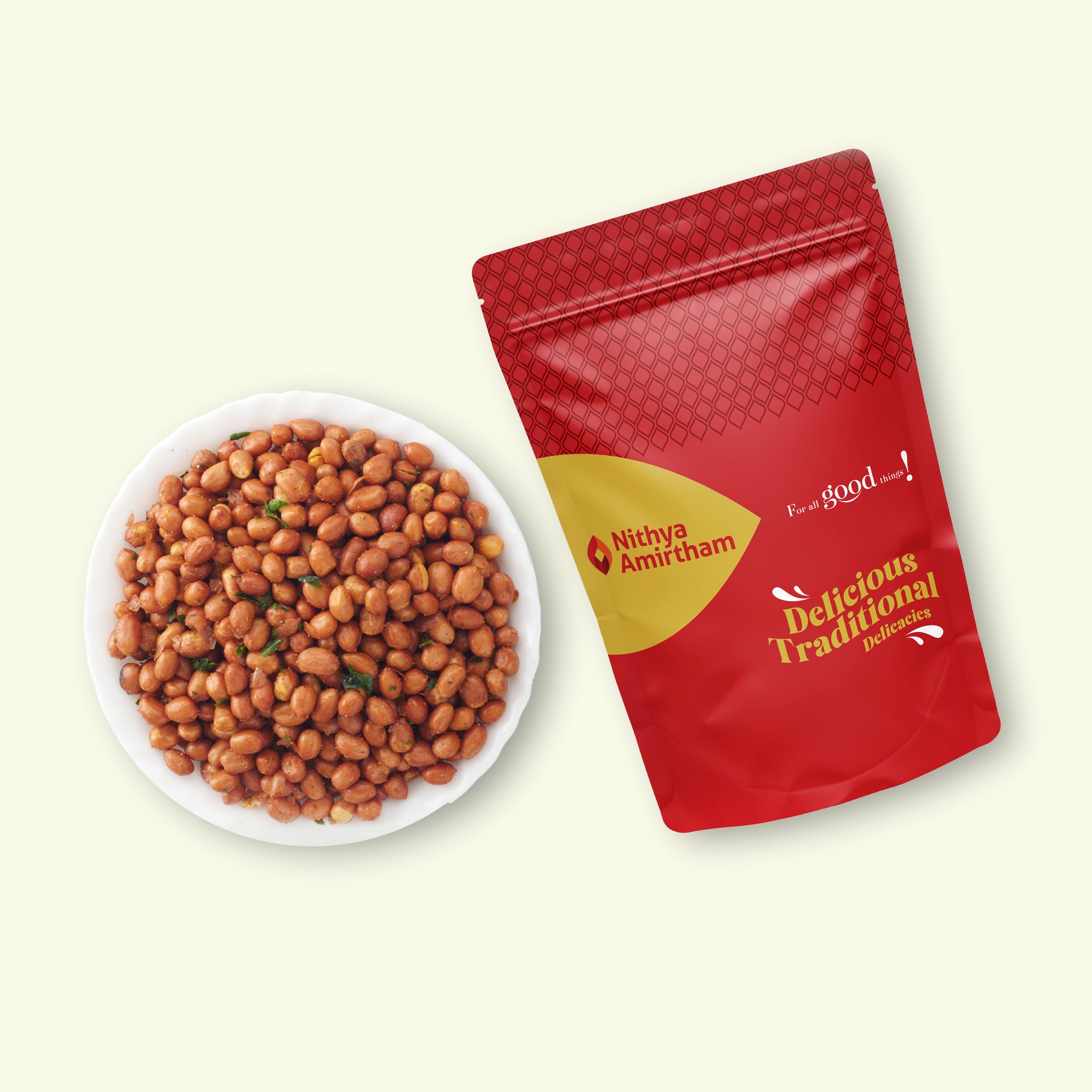 Masala Verkadalai Fry - Nithya Amirtham Indian Food Pvt Ltd