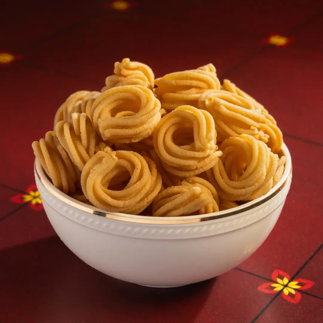 Mini Garlic Murukku