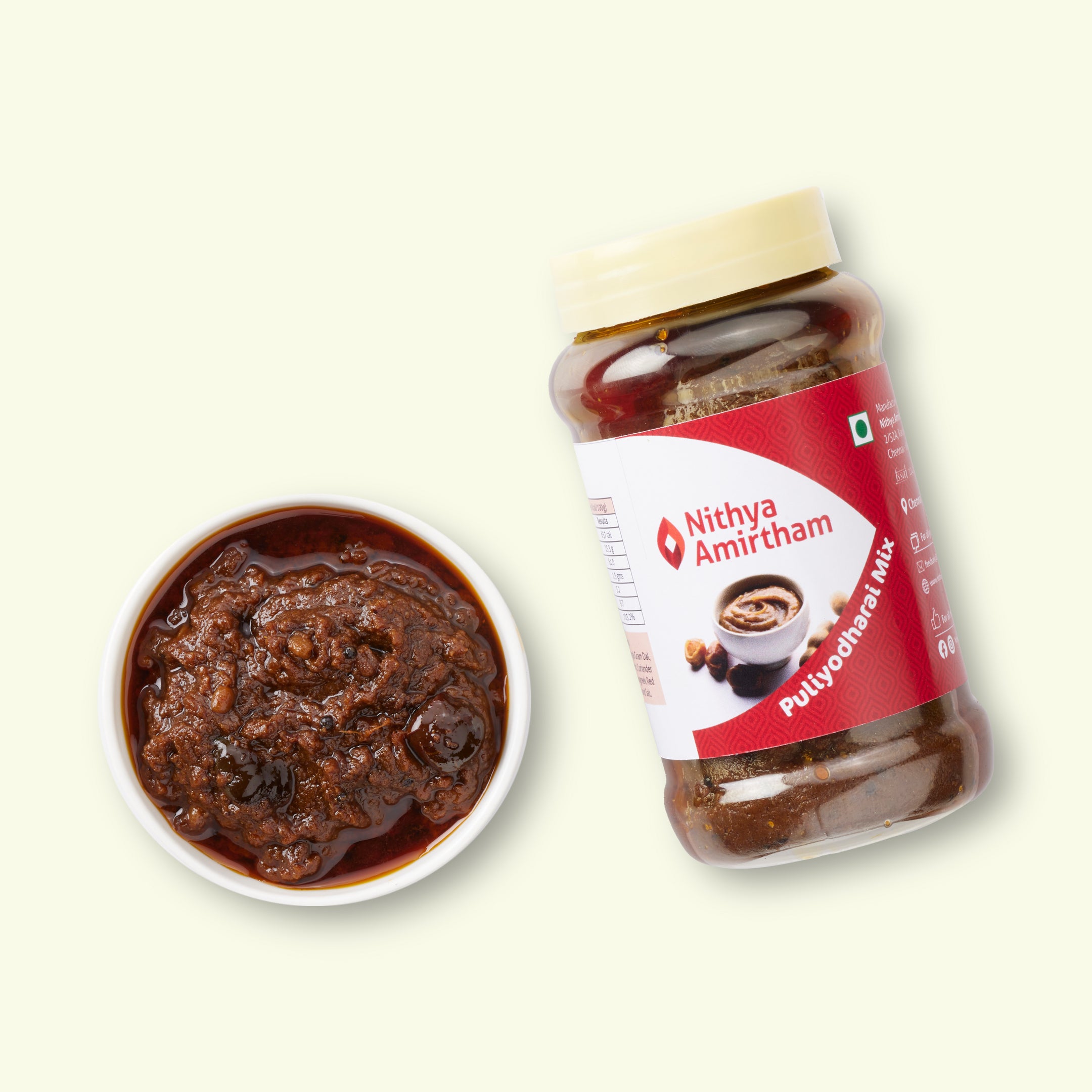 Puliyodharai Rice Mix - Nithya Amirtham Indian Food Pvt Ltd