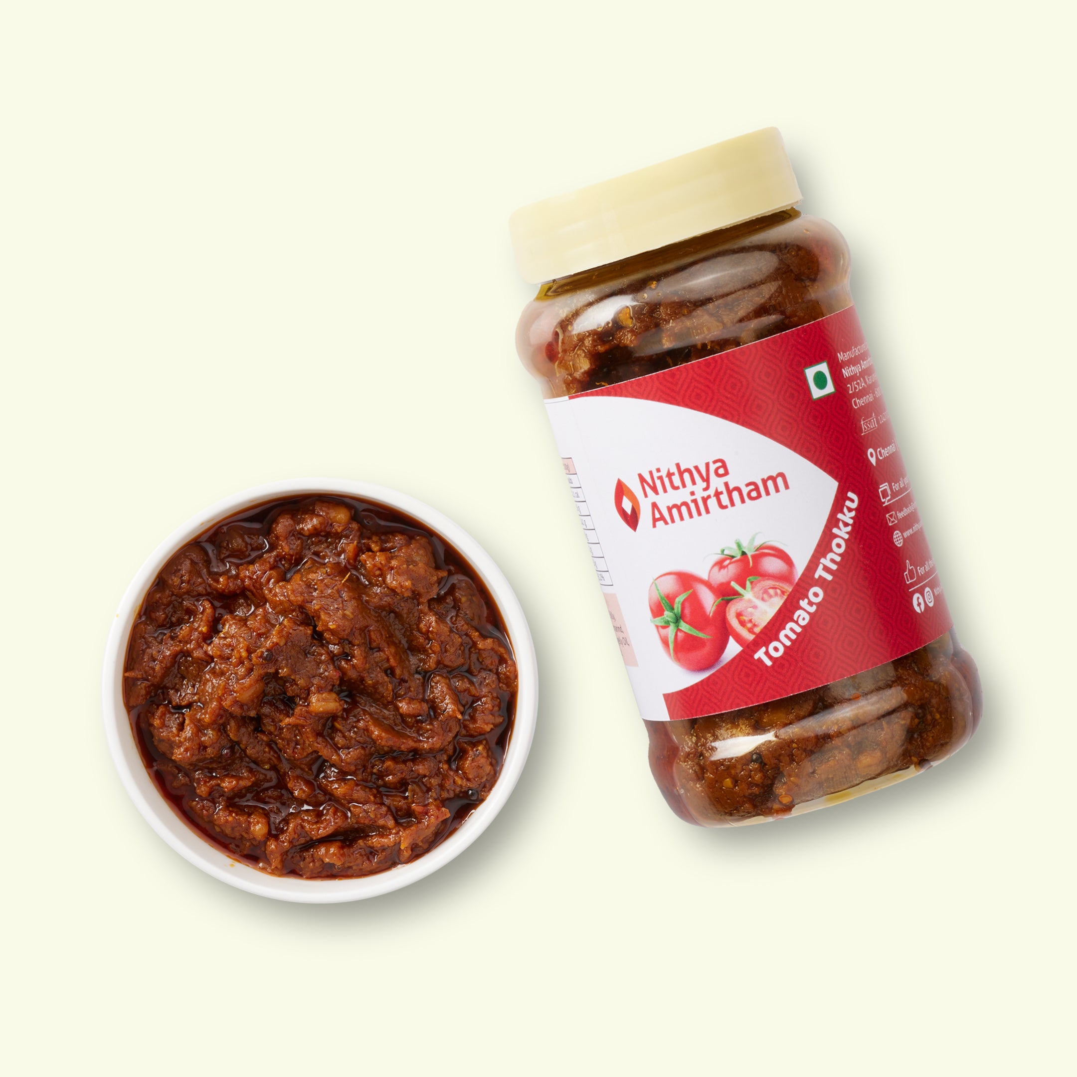 Tomato Thokku Rice Mix - Nithya Amirtham Indian Food Pvt Ltd