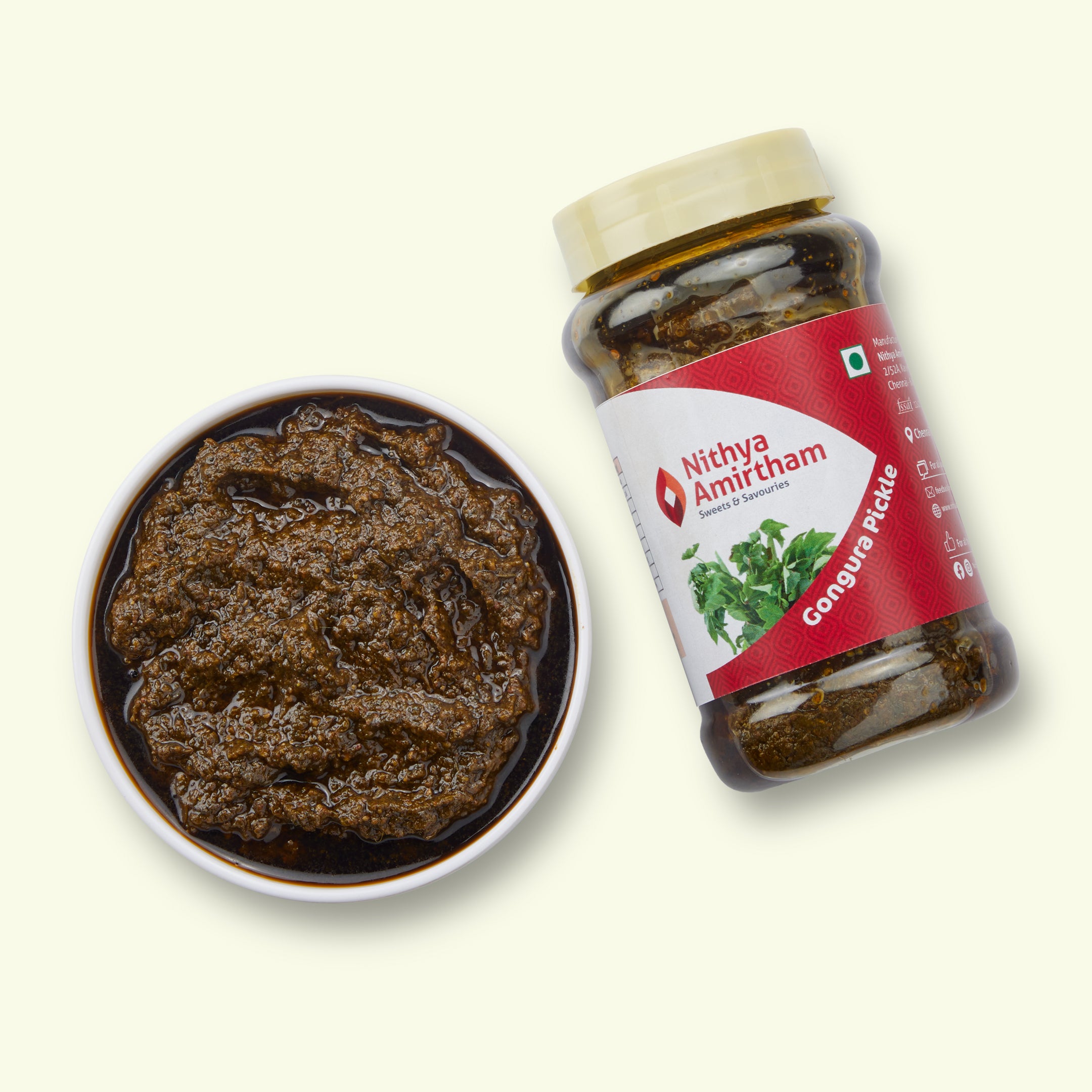 Gongura Pickle - Nithya Amirtham Indian Food Pvt Ltd